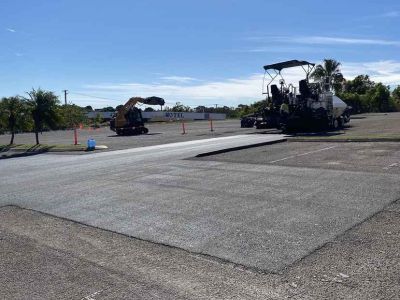 Bowen carpark asphalt resurfacing project completed