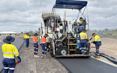 Skilled asphalt operators for client machinery – North Queensland projects