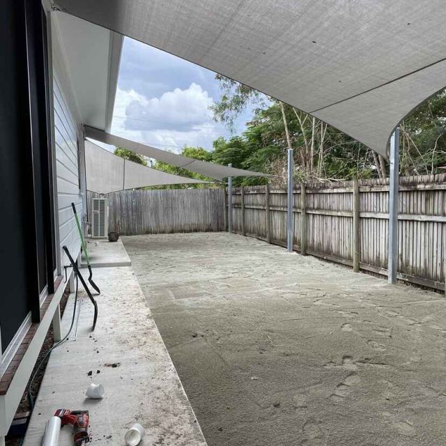Townsville residential site cleared and gravel applied